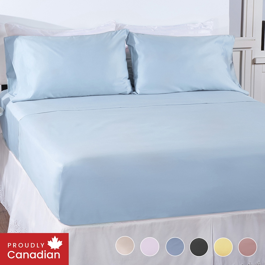 Image 212501_ALTMORE100.jpg, Product 212-501 / Price $84.99 - $124.99, Home Suite 600 Thread-Count 100% Egyptian Cotton Sheet Set from Home Suite on TSC.ca's Home & Garden department