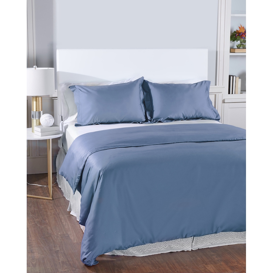 Image 212502_BLUDK.jpg, Product 212-502 / Price $84.99 - $114.99, Home Suite 600 Thread-Count 100% Egyptian Cotton Duvet Cover Set from Home Suite on TSC.ca's Home & Garden department