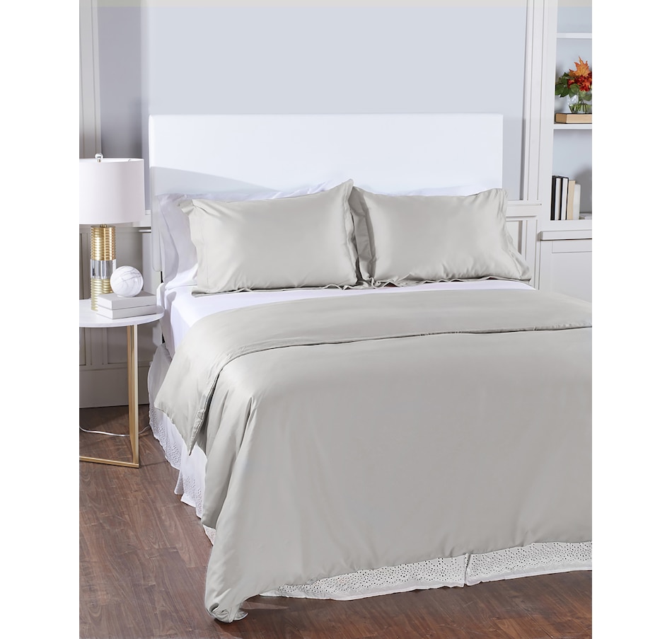 Image 212502_GRY.jpg, Product 212-502 / Price $209.99 - $262.99, Home Suite 600 Thread-Count 100% Egyptian Cotton Duvet Cover Set from Home Suite on TSC.ca's Home & Garden department