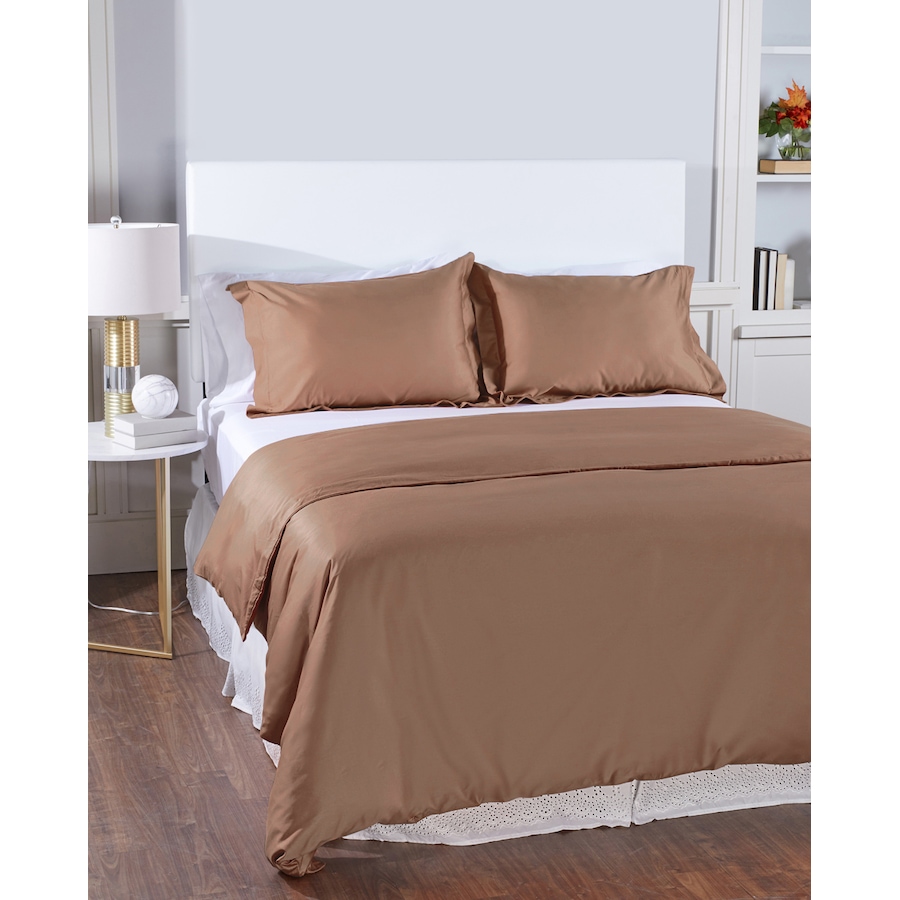 Image 212502_LAT.jpg, Product 212-502 / Price $84.99 - $114.99, Home Suite 600 Thread-Count 100% Egyptian Cotton Duvet Cover Set from Home Suite on TSC.ca's Home & Garden department