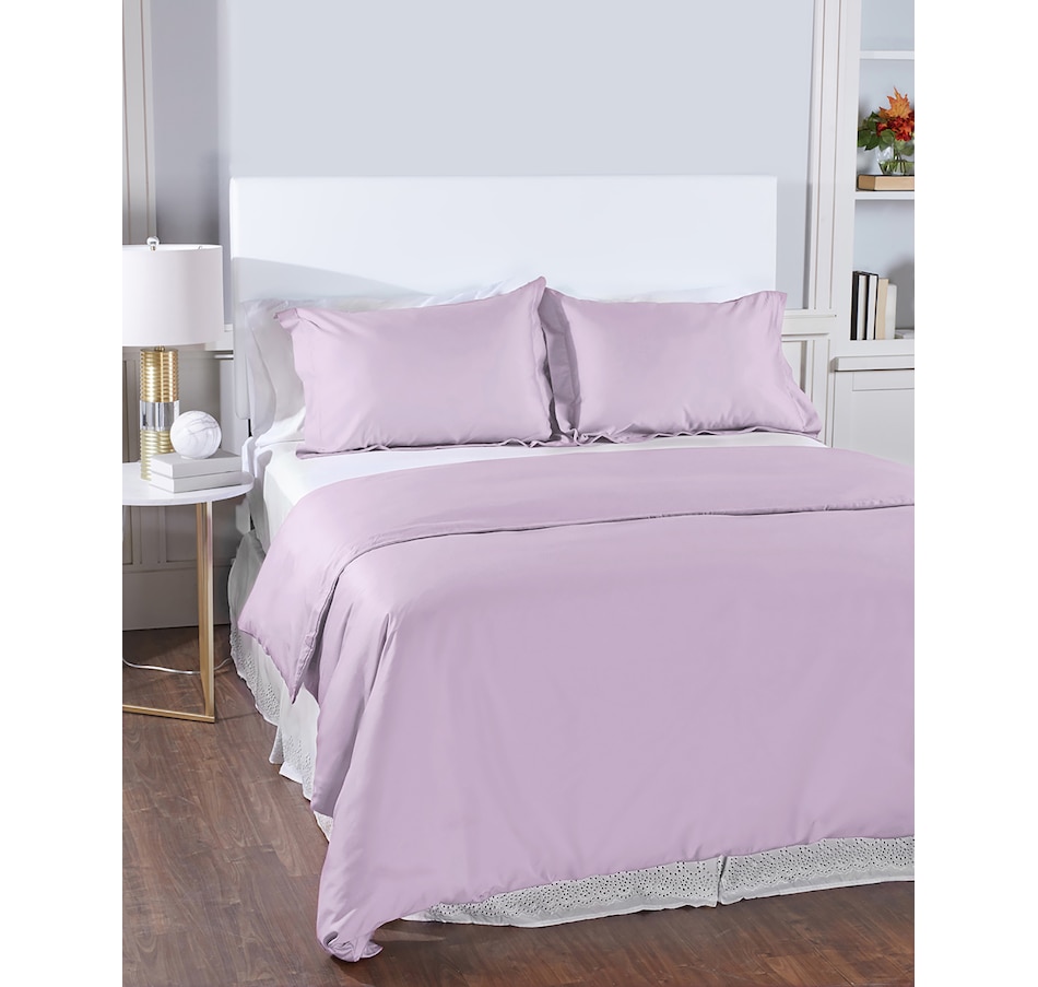 Image 212502_LAV.jpg, Product 212-502 / Price $209.99 - $262.99, Home Suite 600 Thread-Count 100% Egyptian Cotton Duvet Cover Set from Home Suite on TSC.ca's Home & Garden department