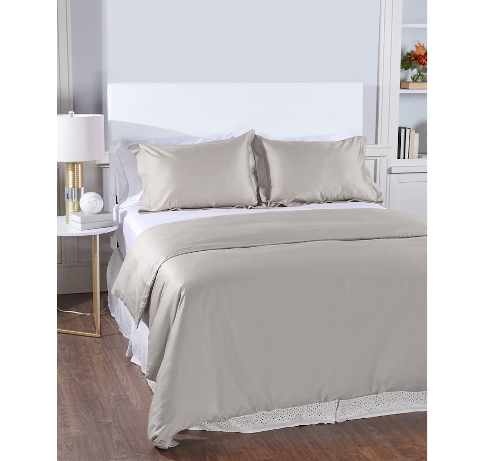 Image 212502_PEB.jpg, Product 212-502 / Price $209.99 - $262.99, Home Suite 600 Thread-Count 100% Egyptian Cotton Duvet Cover Set from Home Suite on TSC.ca's Home & Garden department