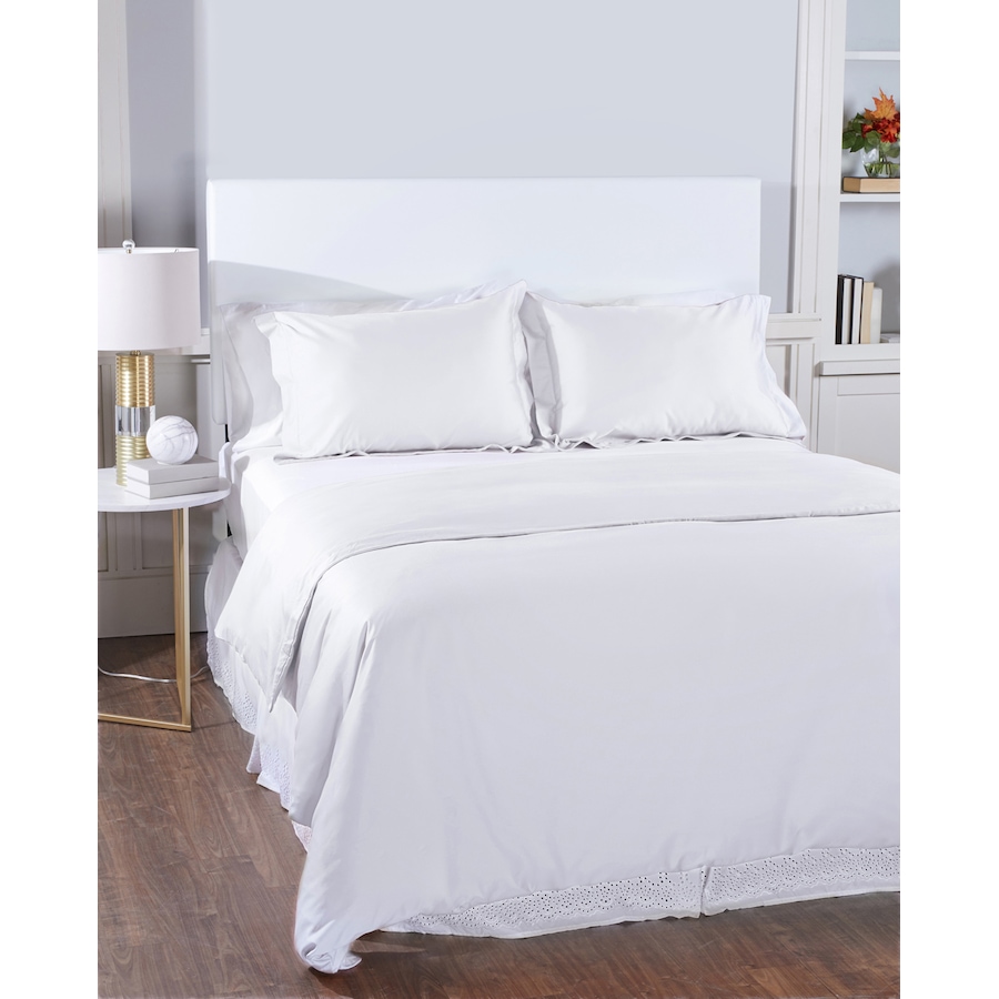 Image 212502_WHT.jpg, Product 212-502 / Price $84.99 - $114.99, Home Suite 600 Thread-Count 100% Egyptian Cotton Duvet Cover Set from Home Suite on TSC.ca's Home & Garden department