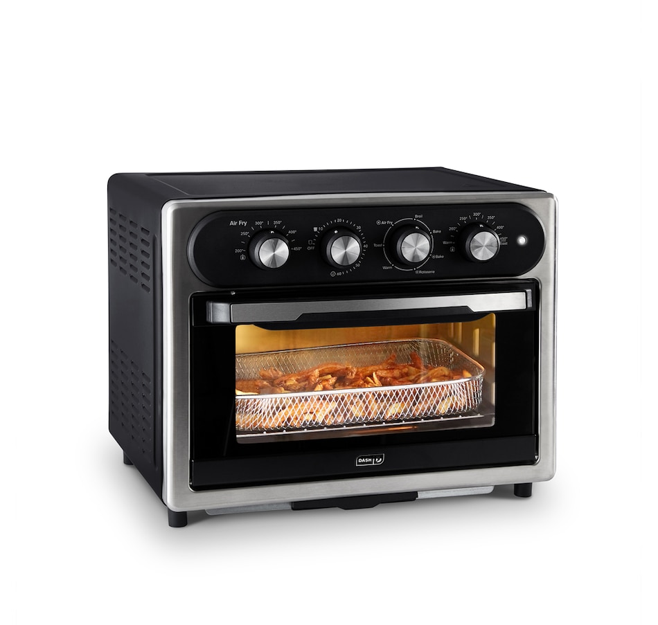 Dash Chef Series 7 in 1 Convection Toaster Oven Cooker 23L Stainless Steel