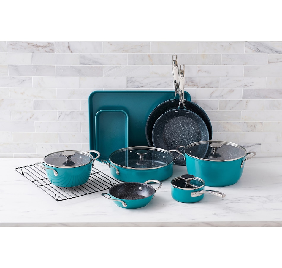 Curtis Stone Dura-Pan+ 8 Nonstick Frypan - Blue