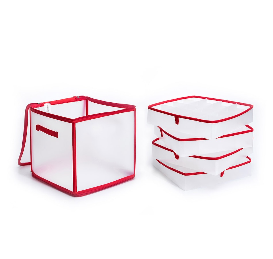 Image 212551_ALTMORE1.jpg, Product 212-551 / Price $15.33, OrganizeMe Christmas Storage Box With Removable Trays from Organizeme on TSC.ca's Home & Garden department