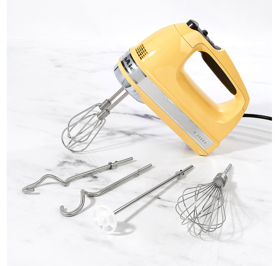 Image 212571_MJYL.jpg, Product 212-571 / Price $129.99, KitchenAid 9-Speed Hand Mixer from KitchenAid on TSC.ca's Kitchen department