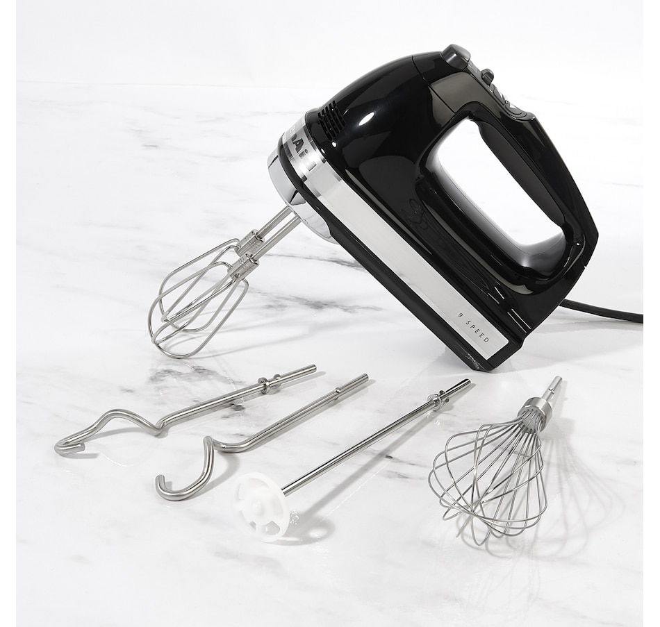 Image 212571_ONBLK.jpg, Product 212-571 / Price $129.99, KitchenAid 9-Speed Hand Mixer from KitchenAid on TSC.ca's Kitchen department