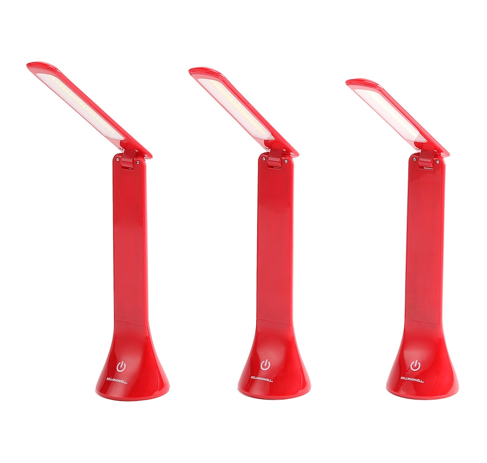 Image 212608_RED.jpg, Product 212-608 / Price $29.95, Bell + Howell Power Table Lamp (3-Pack) from Bell + Howell on TSC.ca's Home & Garden department