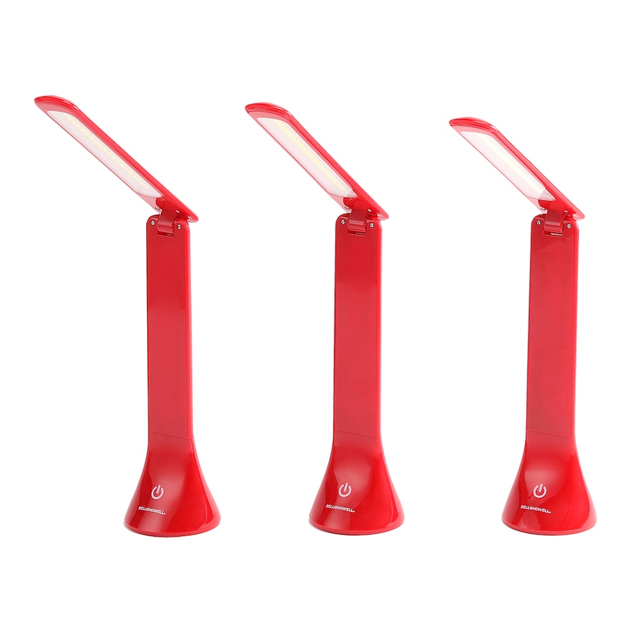 Image 212608_RED.jpg, Product 212-608 / Price $22.88, Bell + Howell Power Table Lamp (3-Pack) from Bell + Howell on TSC.ca's Home & Garden department