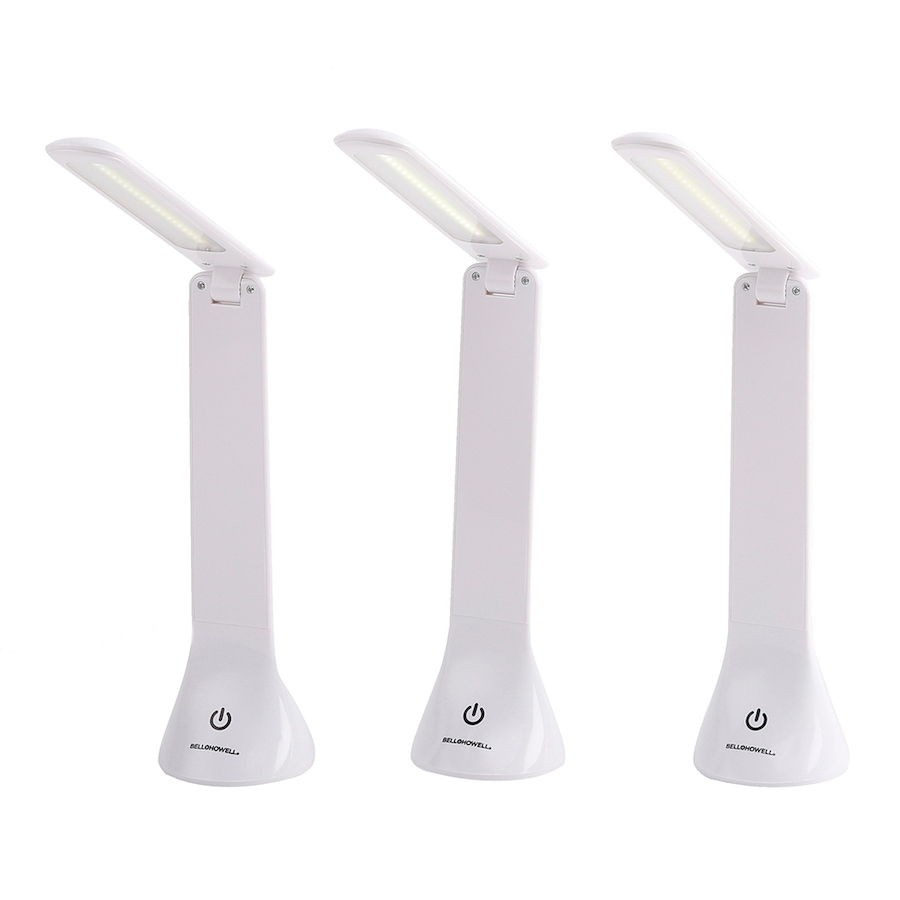 Image 212608_WHT.jpg, Product 212-608 / Price $22.88, Bell + Howell Power Table Lamp (3-Pack) from Bell + Howell on TSC.ca's Home & Garden department