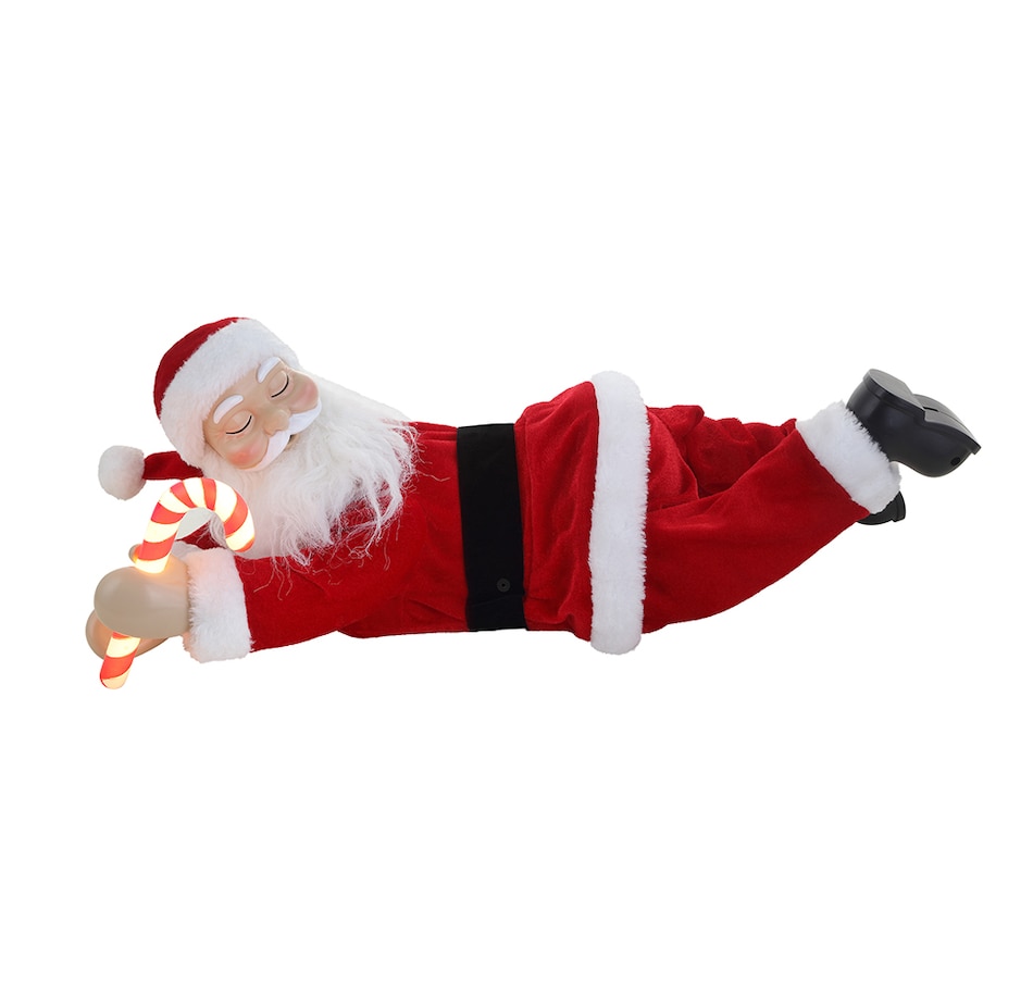 Image 212633.jpg, Product 212-633 / Price $69.49, Mr. Christmas Animated And Musical Sleeping Santa from Mr. Christmas on TSC.ca's Home & Garden department