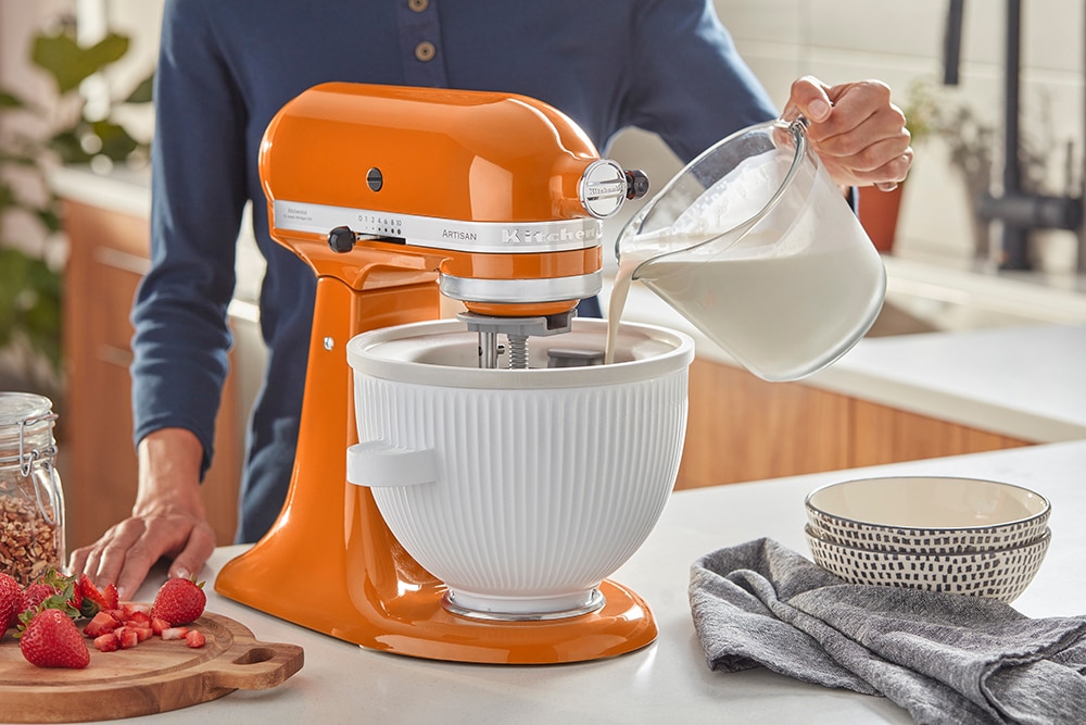 Kitchenaid mixer ice cream maker attachment sale