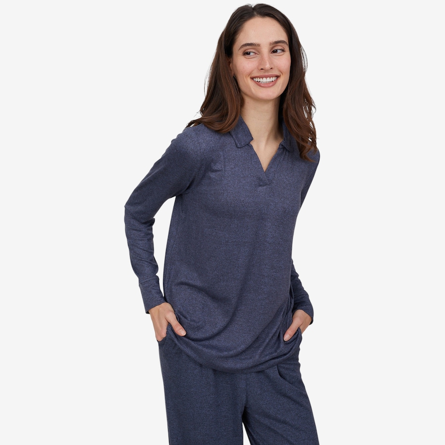 Image 212713_ALTMORE5.jpg, Product 212-713 / Price $24.88, Cuddl Duds Seriously Soft Collared Pullover from Cuddl Duds on TSC.ca's Fashion department