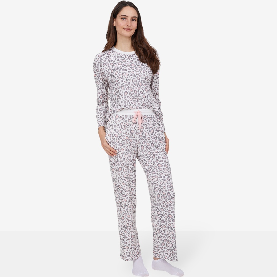 Image 212716_ALTMORE1.jpg, Product 212-716 / Price $19.33, Cuddl Duds Cozy Jersey PJ Set from Cuddl Duds on TSC.ca's Fashion department
