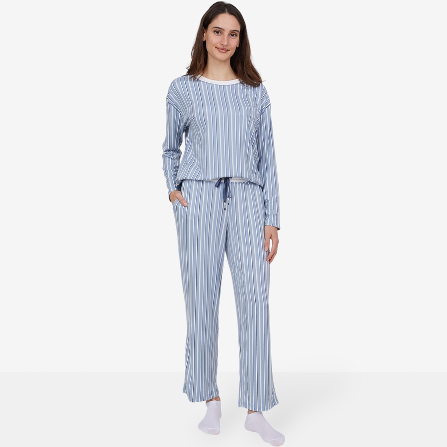 Image 212716_ALTMORE4.jpg, Product 212-716 / Price $19.33, Cuddl Duds Cozy Jersey PJ Set from Cuddl Duds on TSC.ca's Fashion department