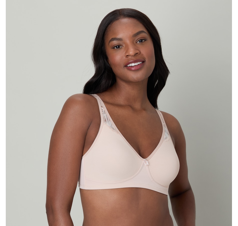 Image 212721_ALMMH.jpg, Product 212-721 / Price $56.00, Wonderbra No Poke Side Stay Wireless Lace Bra from Wonderbra on TSC.ca's Fashion department