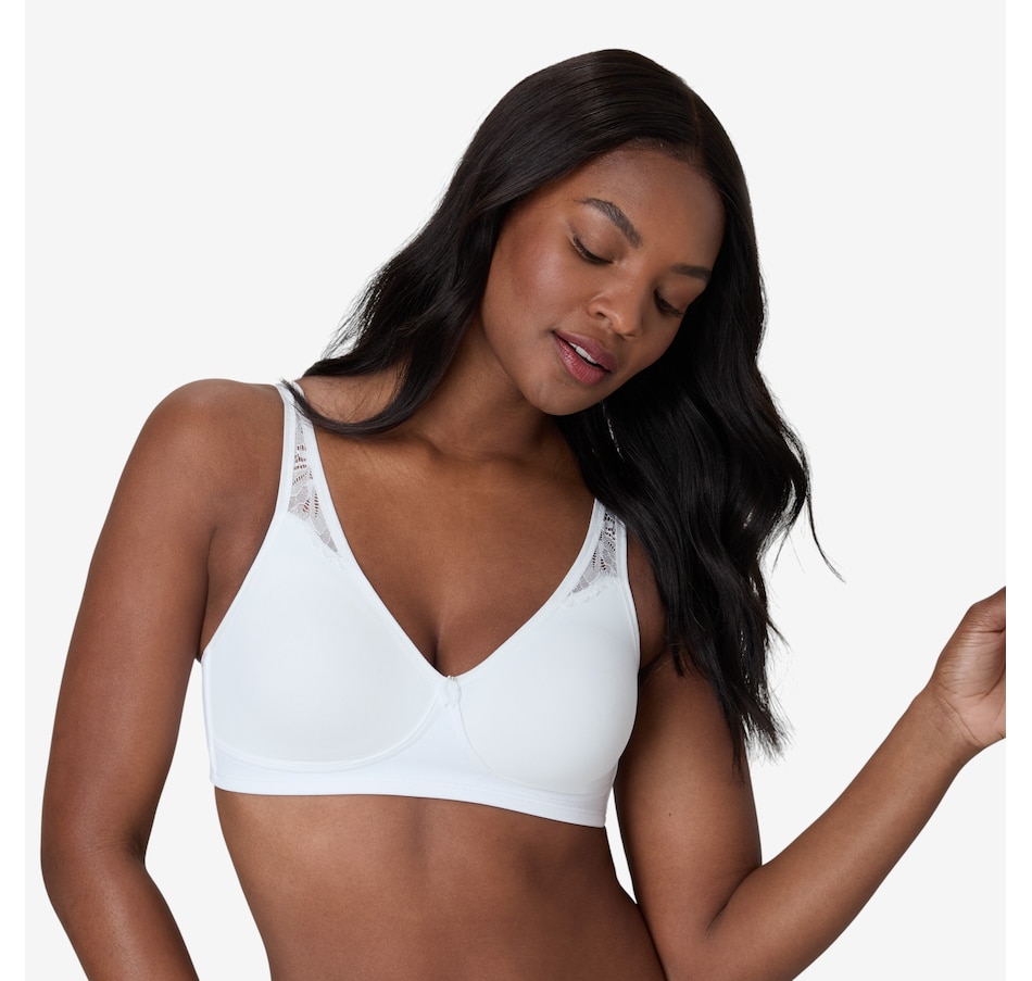 Image 212721_WHIMH.jpg, Product 212-721 / Price $56.00, Wonderbra No Poke Side Stay Wireless Lace Bra from Wonderbra on TSC.ca's Fashion department
