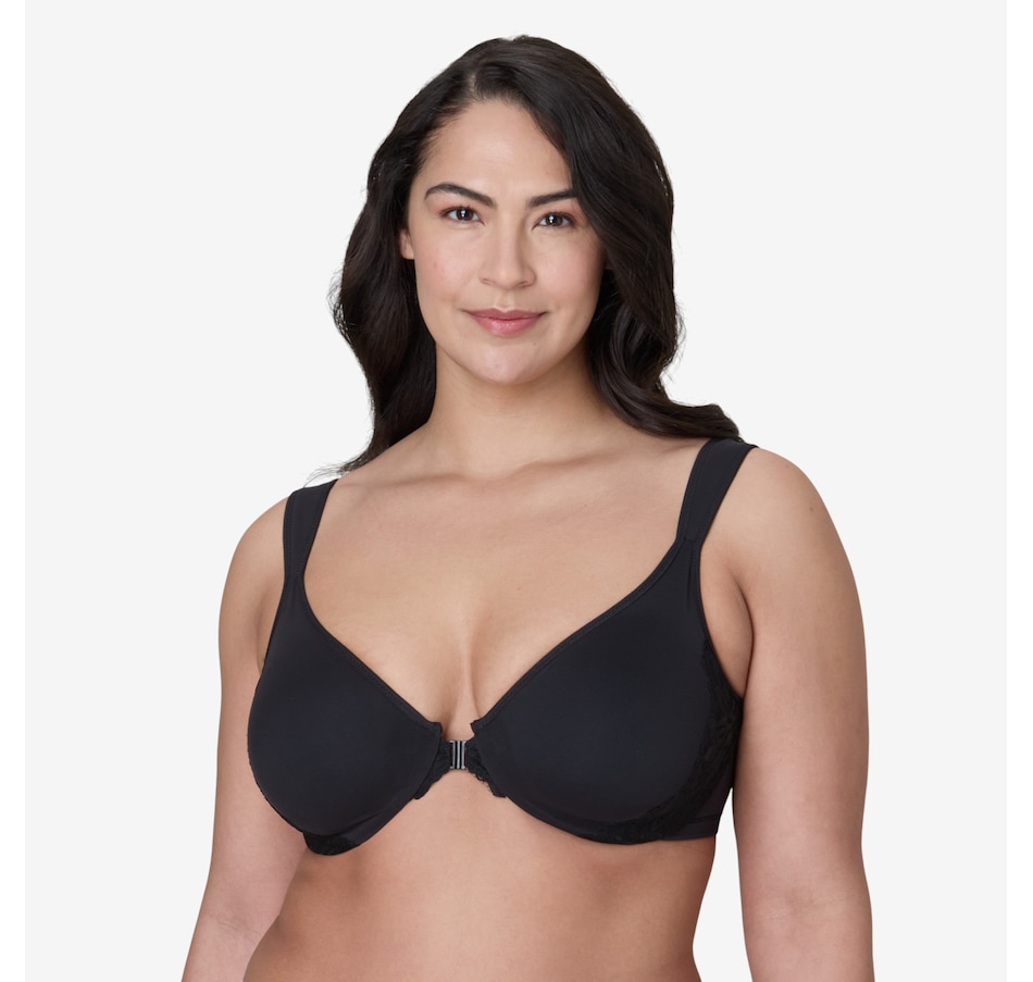 Image 212723_BLAMH.jpg, Product 212-723 / Price $56.00, Wonderbra No Poke Front Closure Underwire Bra from Wonderbra on TSC.ca's Fashion department