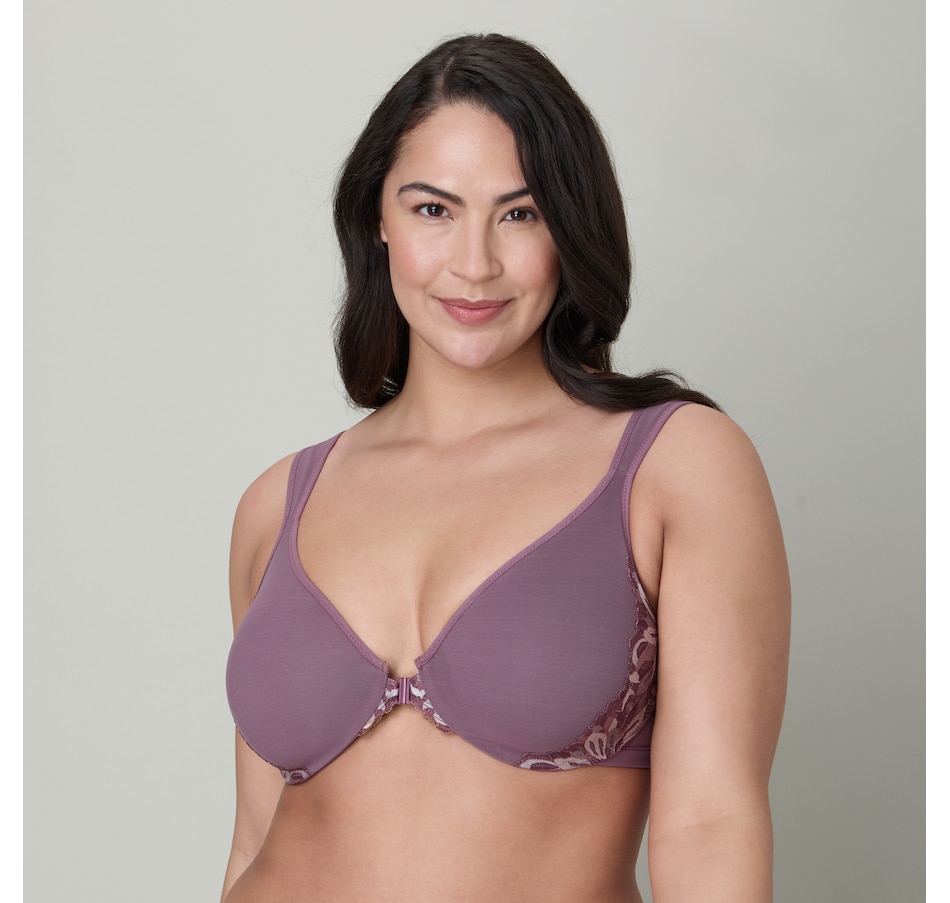 Image 212723_CURPP.jpg, Product 212-723 / Price $56.00, Wonderbra No Poke Front Closure Underwire Bra from Wonderbra on TSC.ca's Fashion department