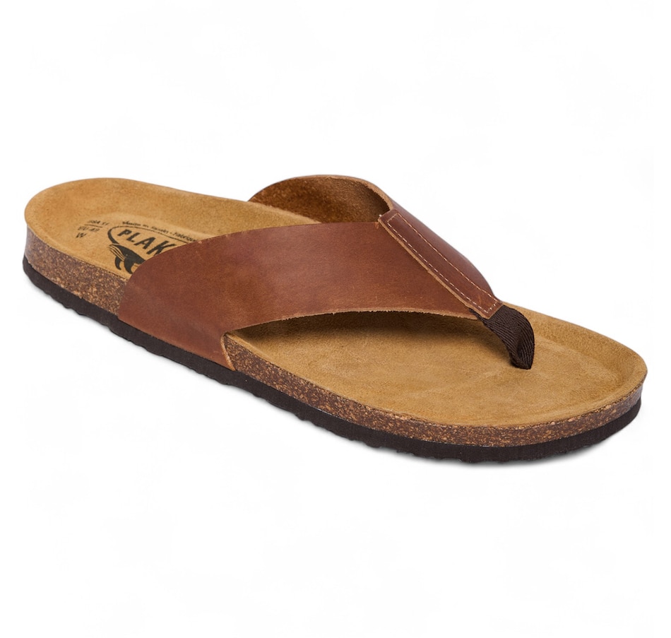 Plakton Men's Brice Toe Post Sandal