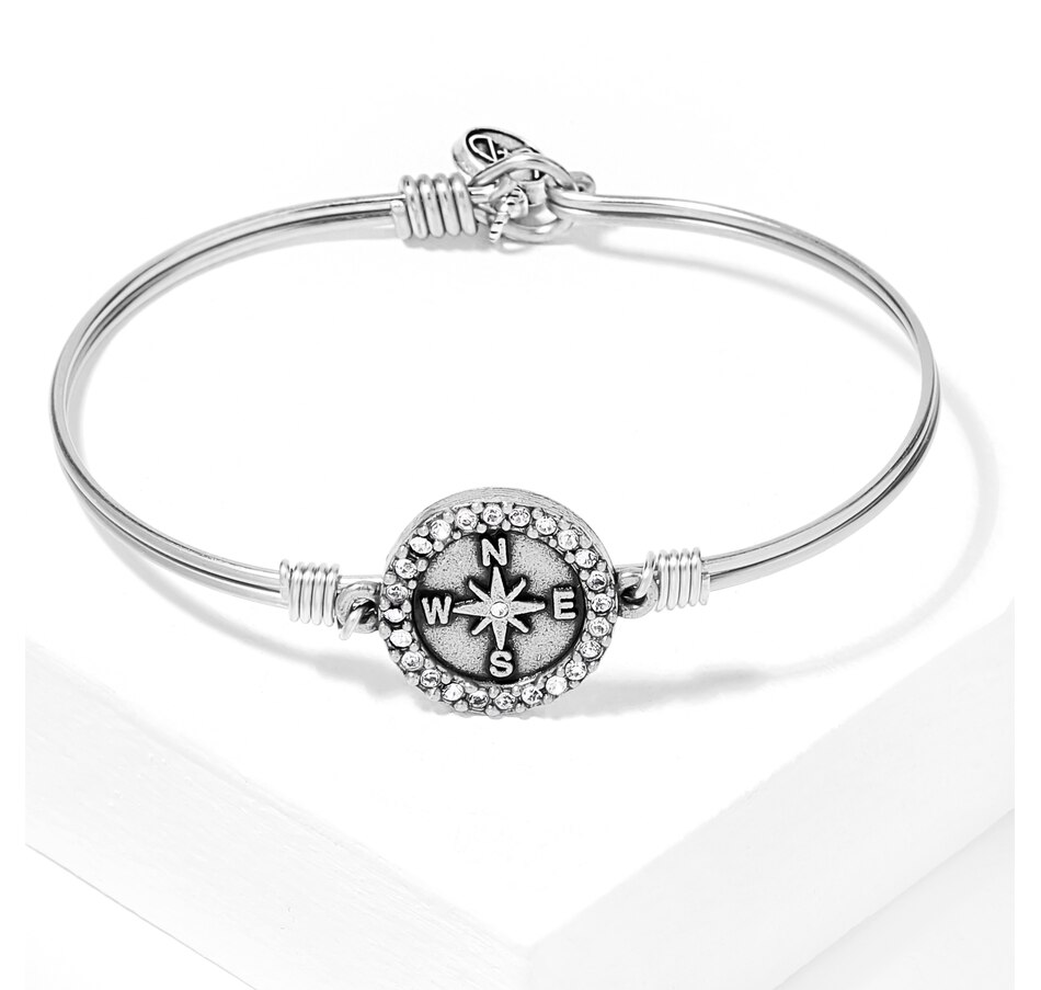 Image 212743_SVT.jpg, Product 212-743 / Price $24.88, Luca + Danni Crystal Pave Compass Bangle from Luca + Danni on TSC.ca's Jewellery department