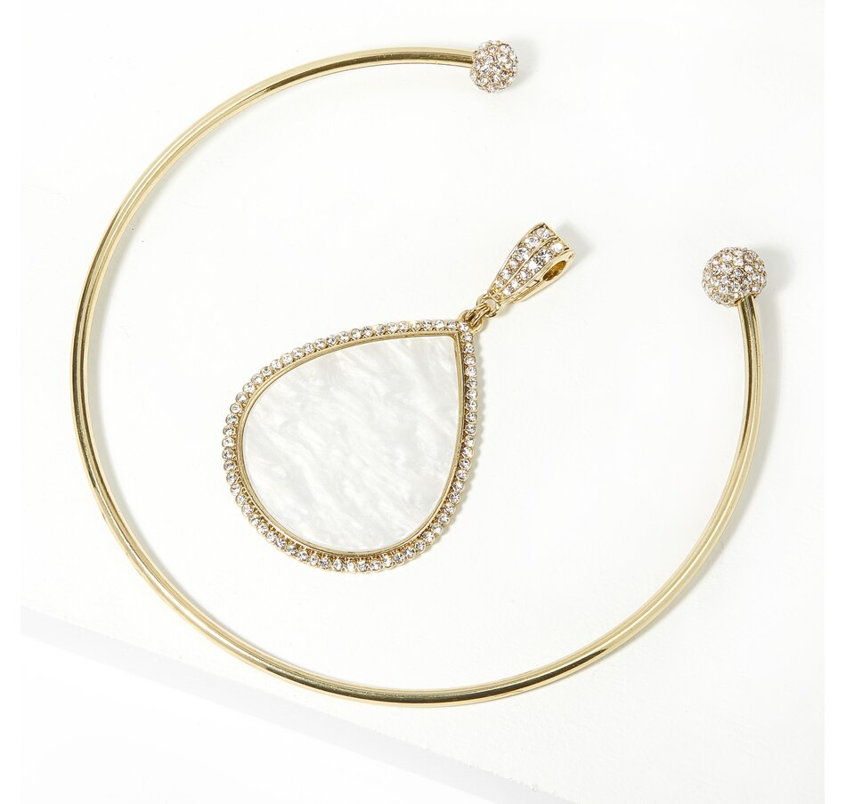 Image 212819_ALTMORE1.jpg, Product 212-819 / Price $89.33, Heidi Daus Perfect Pear Collar Necklace from Heidi Daus on TSC.ca's Jewellery department