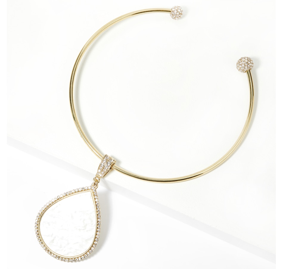 Image 212819_MOP.jpg, Product 212-819 / Price $89.33, Heidi Daus Perfect Pear Collar Necklace from Heidi Daus on TSC.ca's Jewellery department