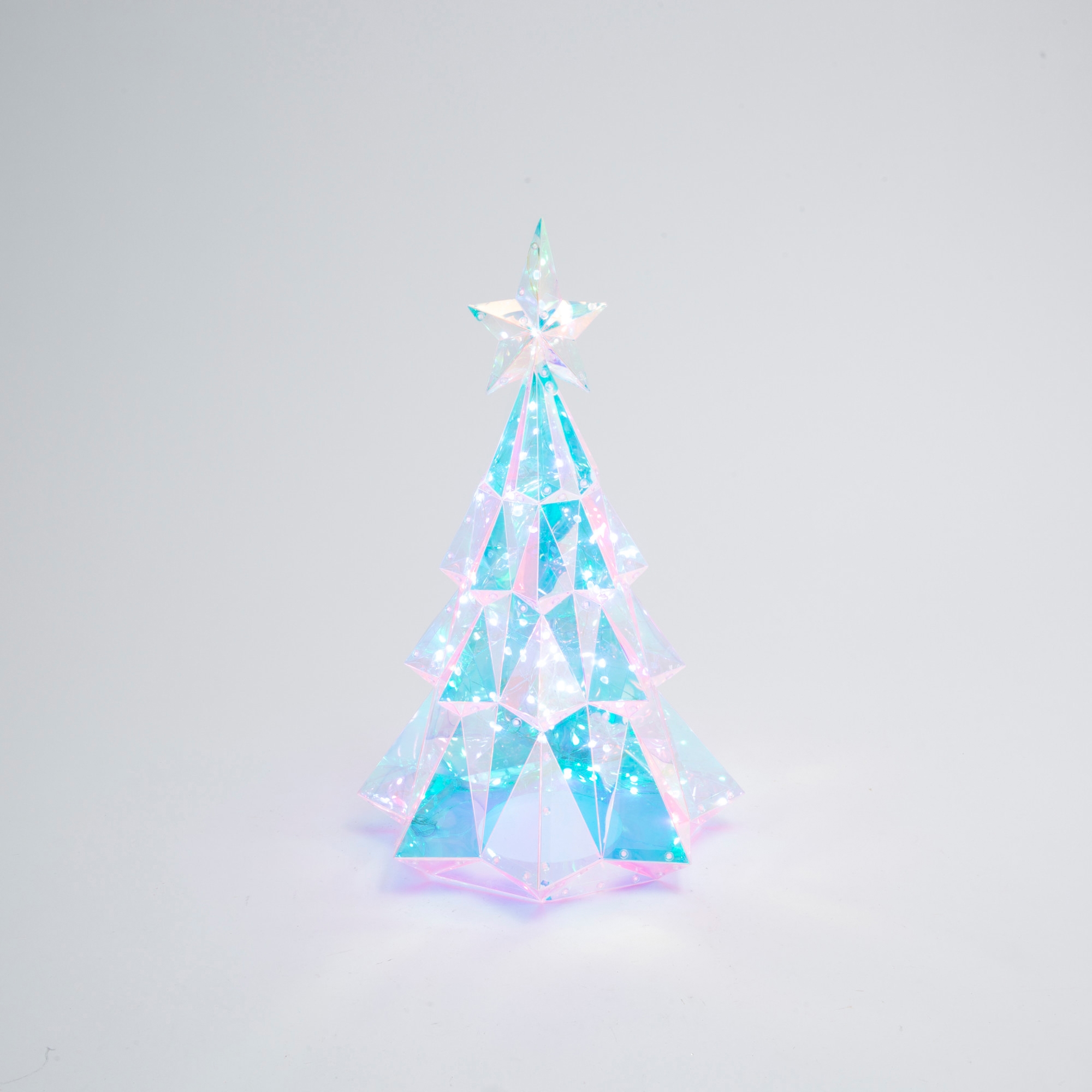 Holiday Memories Lighted Holographic Holiday Tree and Remote - TSC.ca