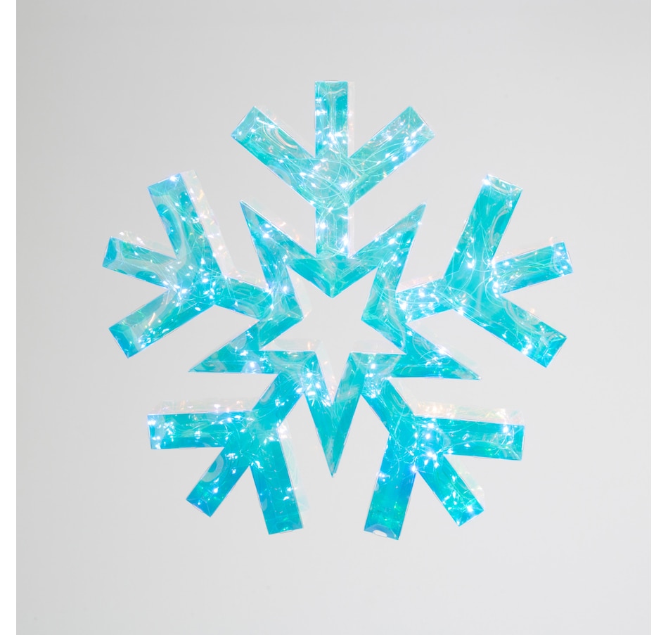 Image 212933.jpg, Product 212-933 / Price $59.99, Holiday Memories Lighted Holographic Snowflake and Remote from Holiday Memories on TSC.ca's Home & Garden department