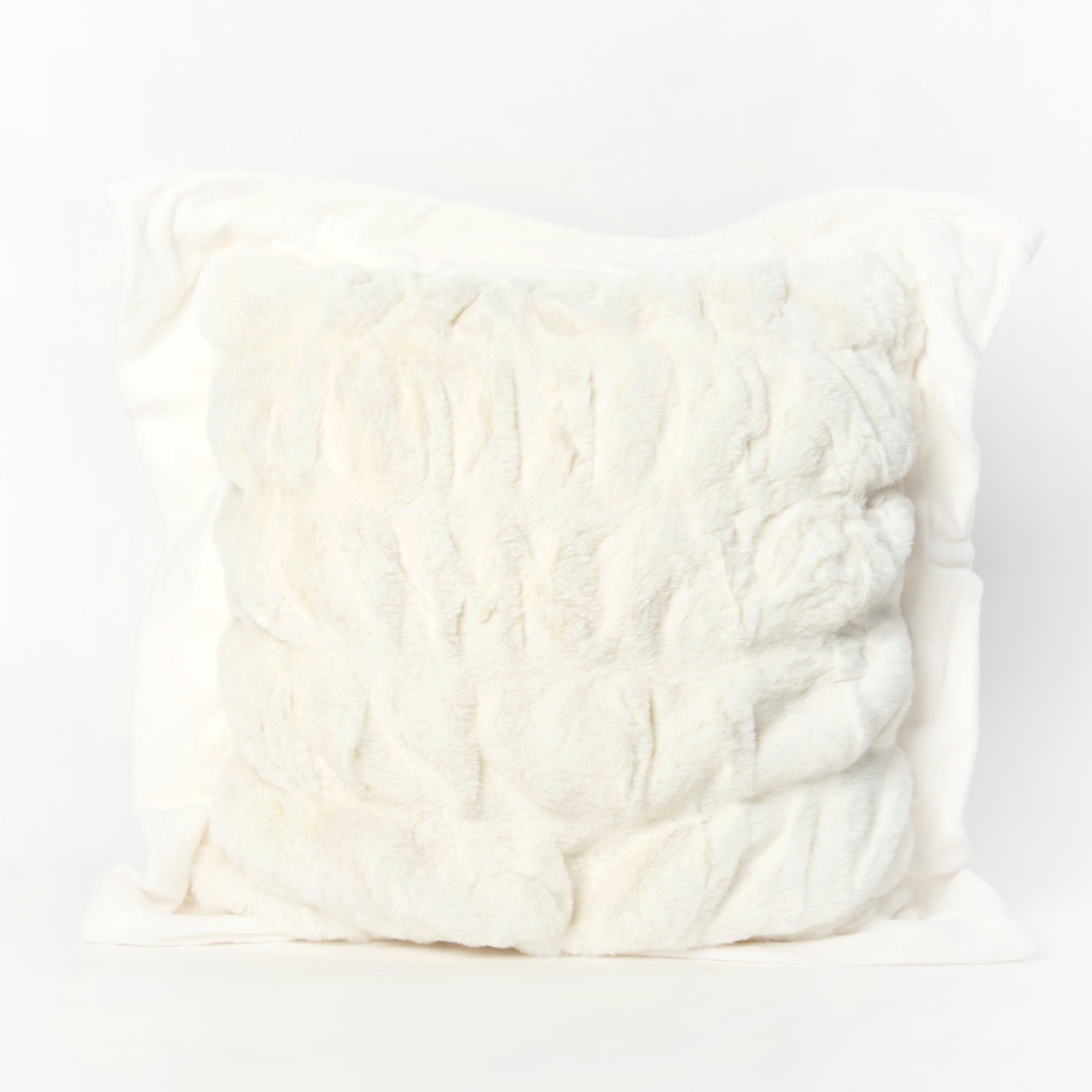 Home Garden Bedding Bath Pillows Cushions Shams Shams Decorative Cushions Guillaume Home Faux Fur Square Pillow TSC Online Shopping for Canadians