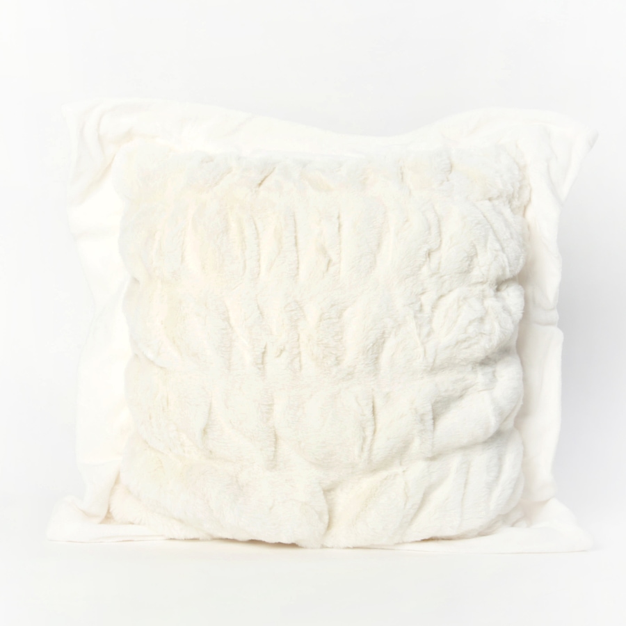 Image 212956_IVR.jpg, Product 212-956 / Price $59.99, Guillaume Home Faux Fur Square Pillow from Guillaume on TSC.ca's Home & Garden department