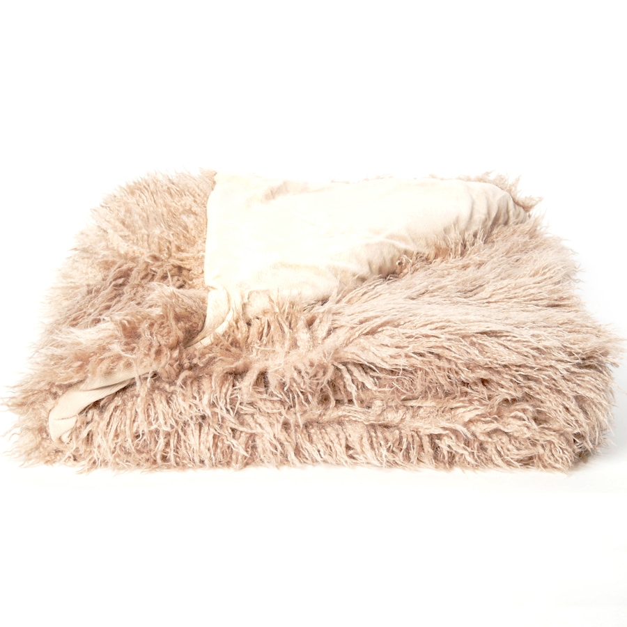 Image 212957_BGE.jpg, Product 212-957 / Price $189.99, Guillaume Home Faux Mongolian Fur Throw from Guillaume on TSC.ca's Home & Garden department
