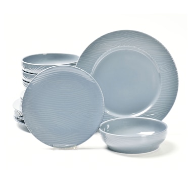 temp-tations 12-Piece Essential Dinnerware Set