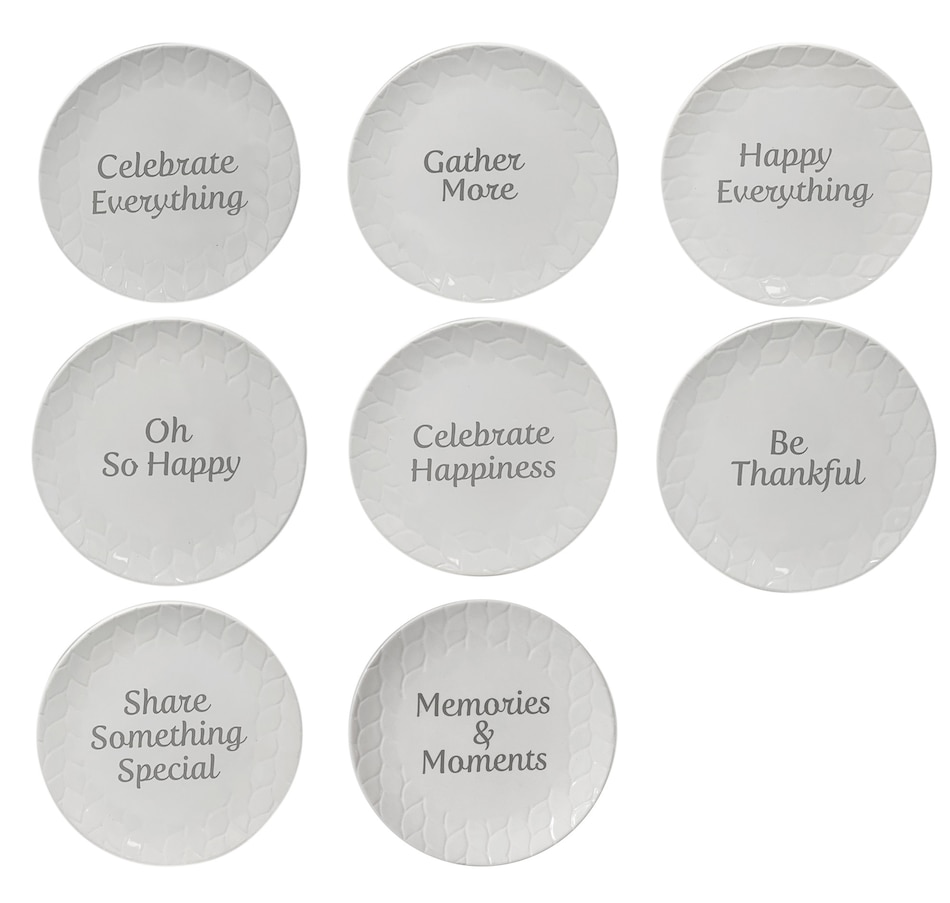 temp-tations Special Edition Appetizer Plates (set of 8)