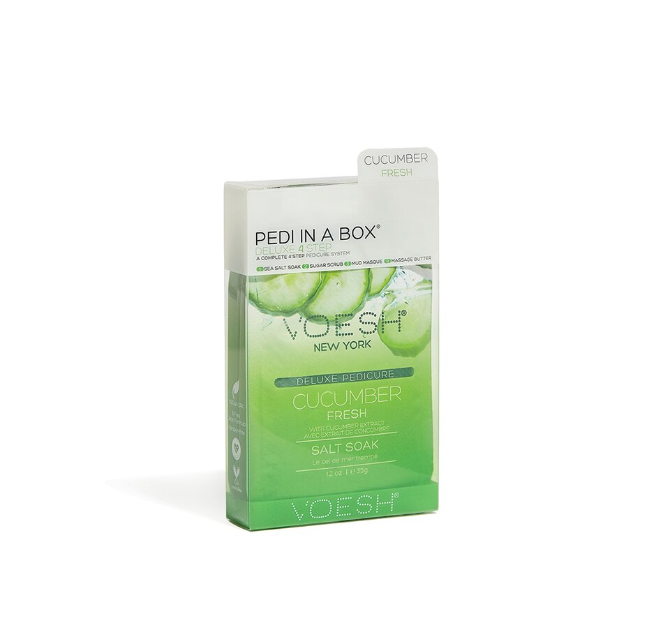 Image 213082_CFRSH.jpg, Product 213-082 / Price $10.00, Voesh Pedi in a Box Deluxe 4-Step from Voesh on TSC.ca's Beauty department