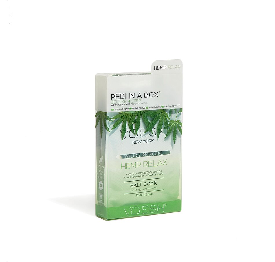 Image 213082_HPRLX.jpg, Product 213-082 / Price $10.00, Voesh Pedi in a Box Deluxe 4-Step from Voesh on TSC.ca's Beauty department