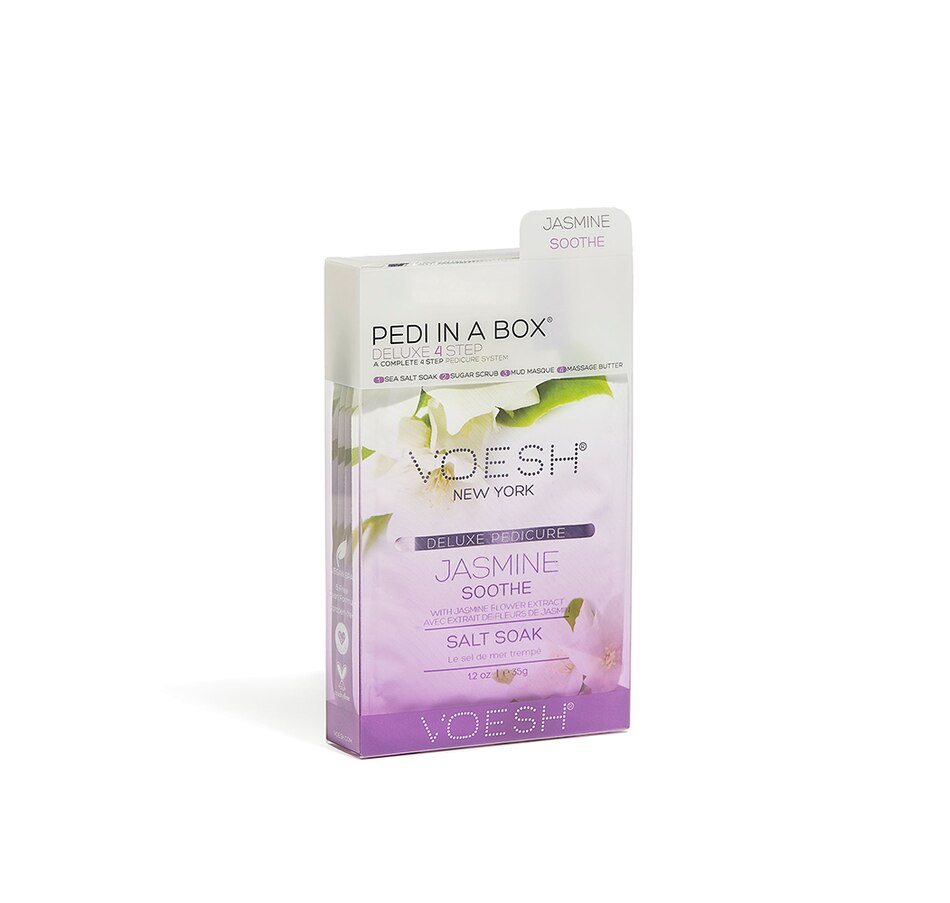 Image 213082_JSTHE.jpg, Product 213-082 / Price $10.00, Voesh Pedi in a Box Deluxe 4-Step from Voesh on TSC.ca's Beauty department