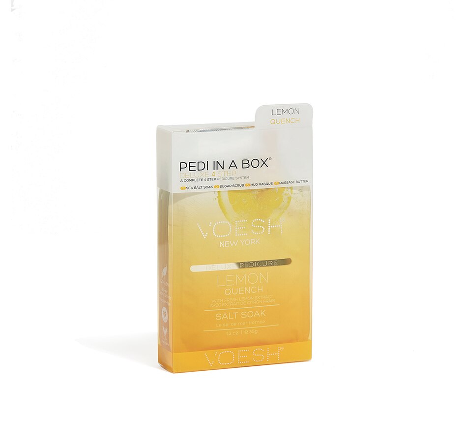 Image 213082_LQNCH.jpg, Product 213-082 / Price $10.00, Voesh Pedi in a Box Deluxe 4-Step from Voesh on TSC.ca's Beauty department
