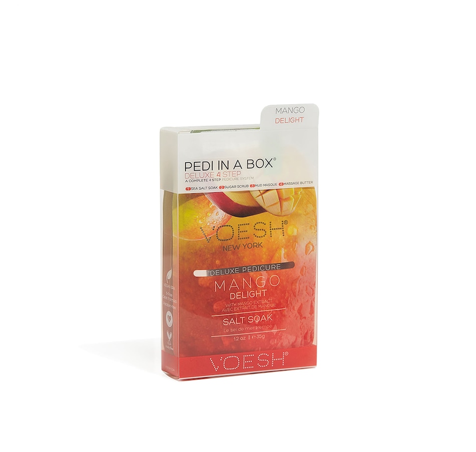 Image 213082_MDLHT.jpg, Product 213-082 / Price $10.00, Voesh Pedi in a Box Deluxe 4-Step from Voesh on TSC.ca's Beauty department