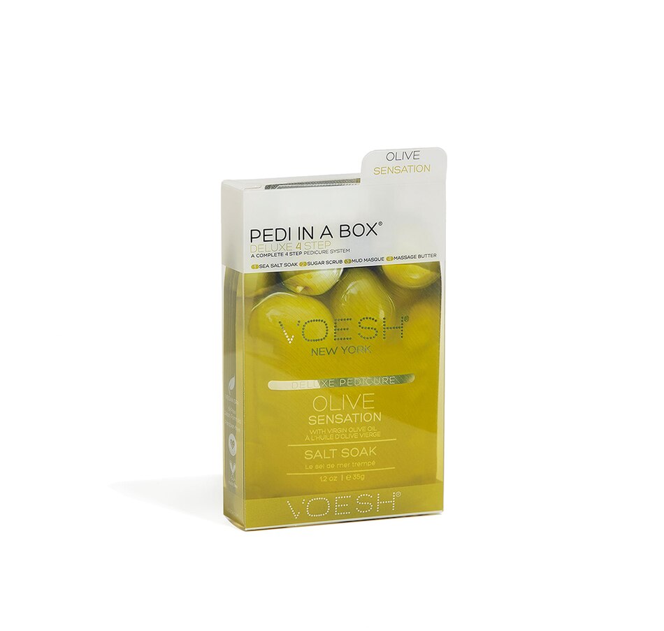 Image 213082_OSNS.jpg, Product 213-082 / Price $10.00, Voesh Pedi in a Box Deluxe 4-Step from Voesh on TSC.ca's Beauty department