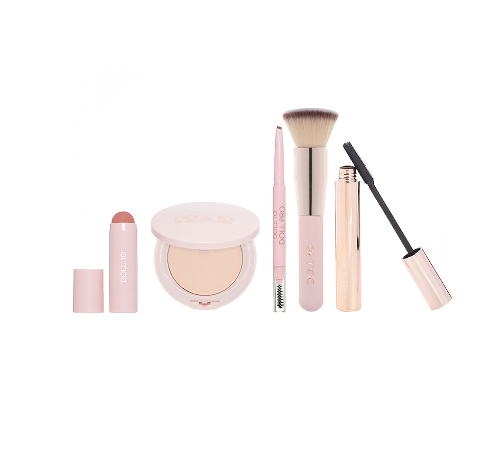 Image 213154_FALHT.jpg, Product 213-154 / Price $74.00, Doll 10 T.C.E .Powder Foundation 5-Piece Collection from Doll 10 on TSC.ca's Beauty department