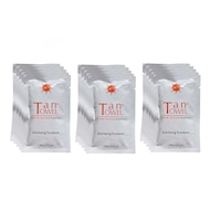 Tan Towel Exfoliating Wipe (15-Pack)