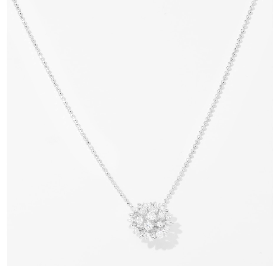 Image 213346_WGL.jpg, Product 213-346 / Price $699.33, Graziela Gems 14K Gold 0.33 av. ctw Diamond Pendant with Chain from Graziela Gems on TSC.ca's Jewellery department