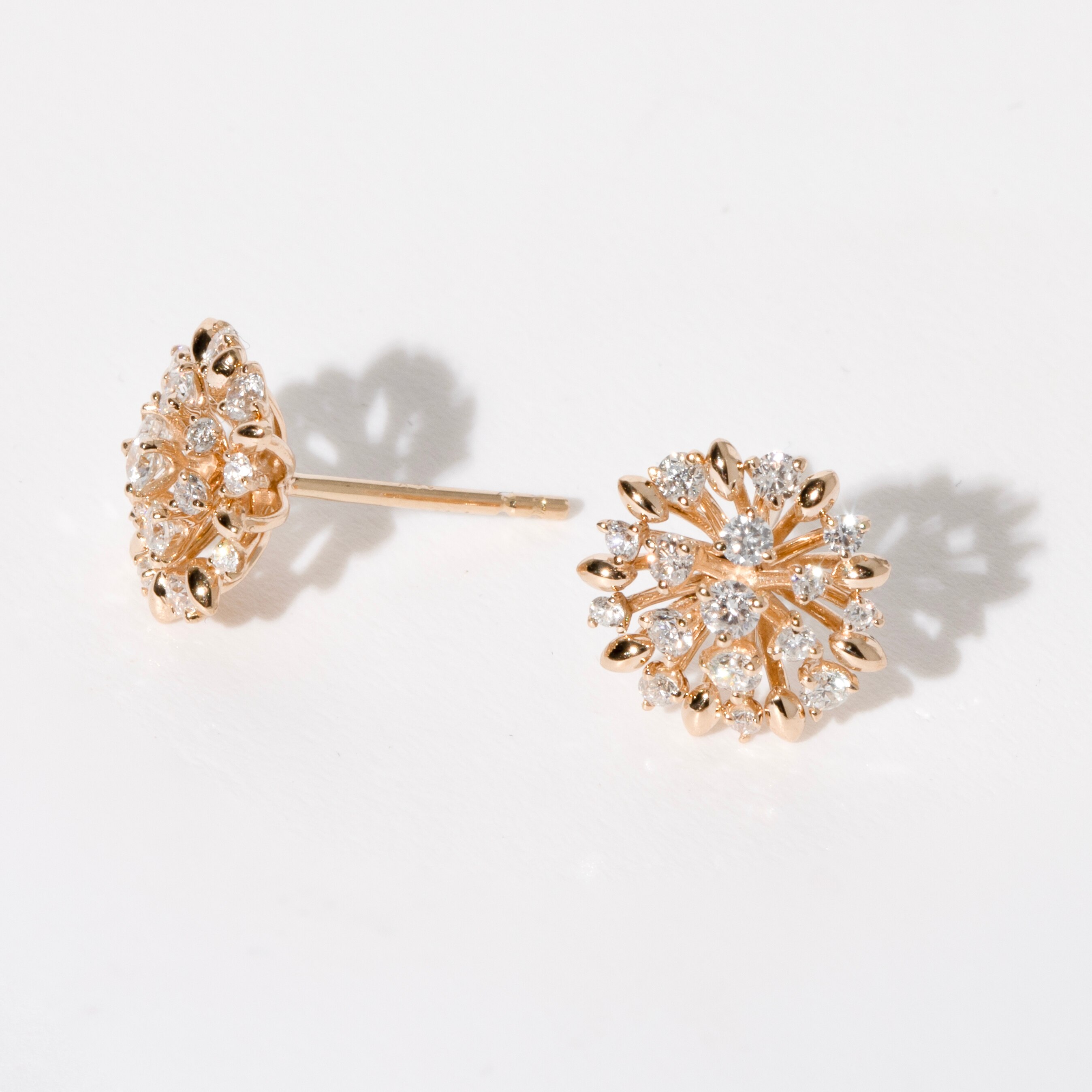 Graziela Gems 14K Gold 0.65 av. ctw Diamond Earrings