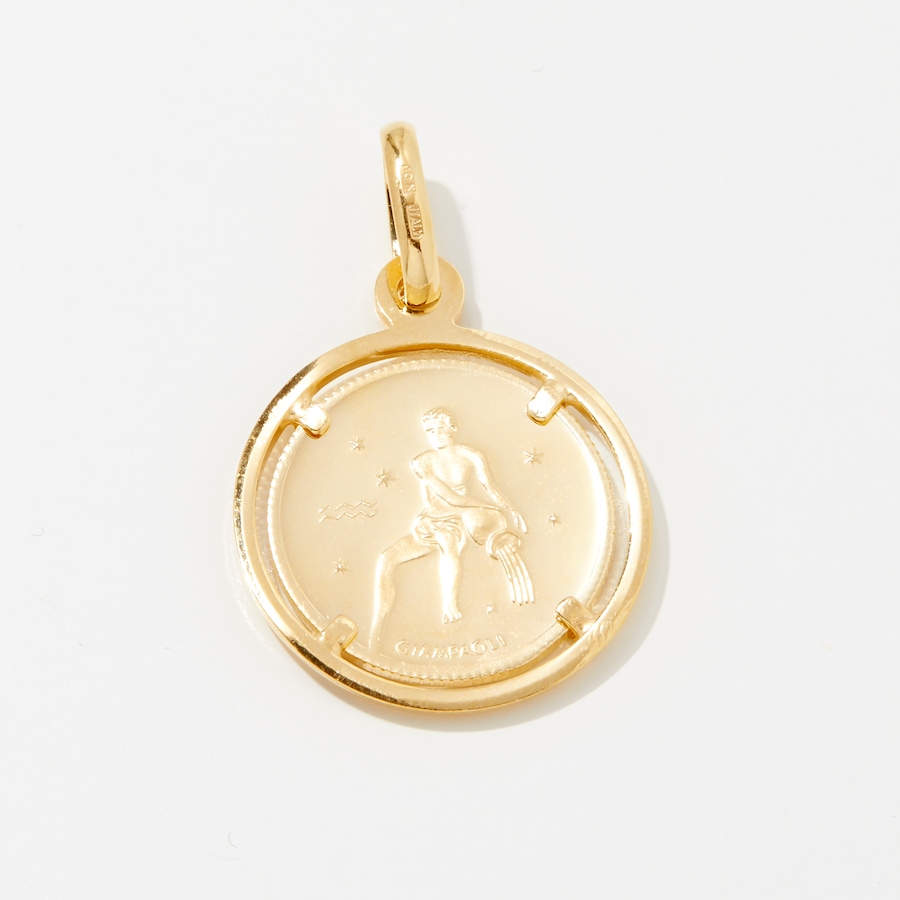 Image 213402_AQR.jpg, Product 213-402 / Price $299.33, TruGold 10K Yellow Gold Zodiac Pendant from TruGold on TSC.ca's Jewellery department