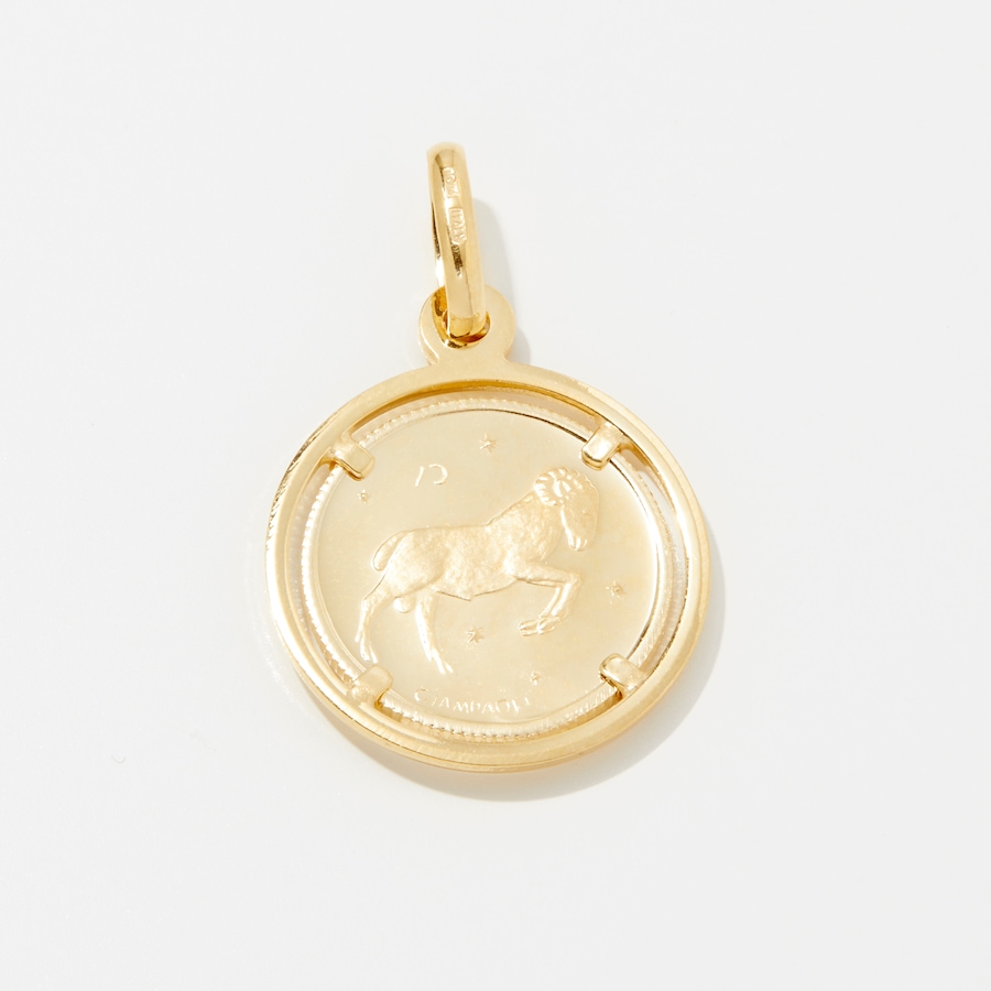 Image 213402_ARI.jpg, Product 213-402 / Price $299.33, TruGold 10K Yellow Gold Zodiac Pendant from TruGold on TSC.ca's Jewellery department