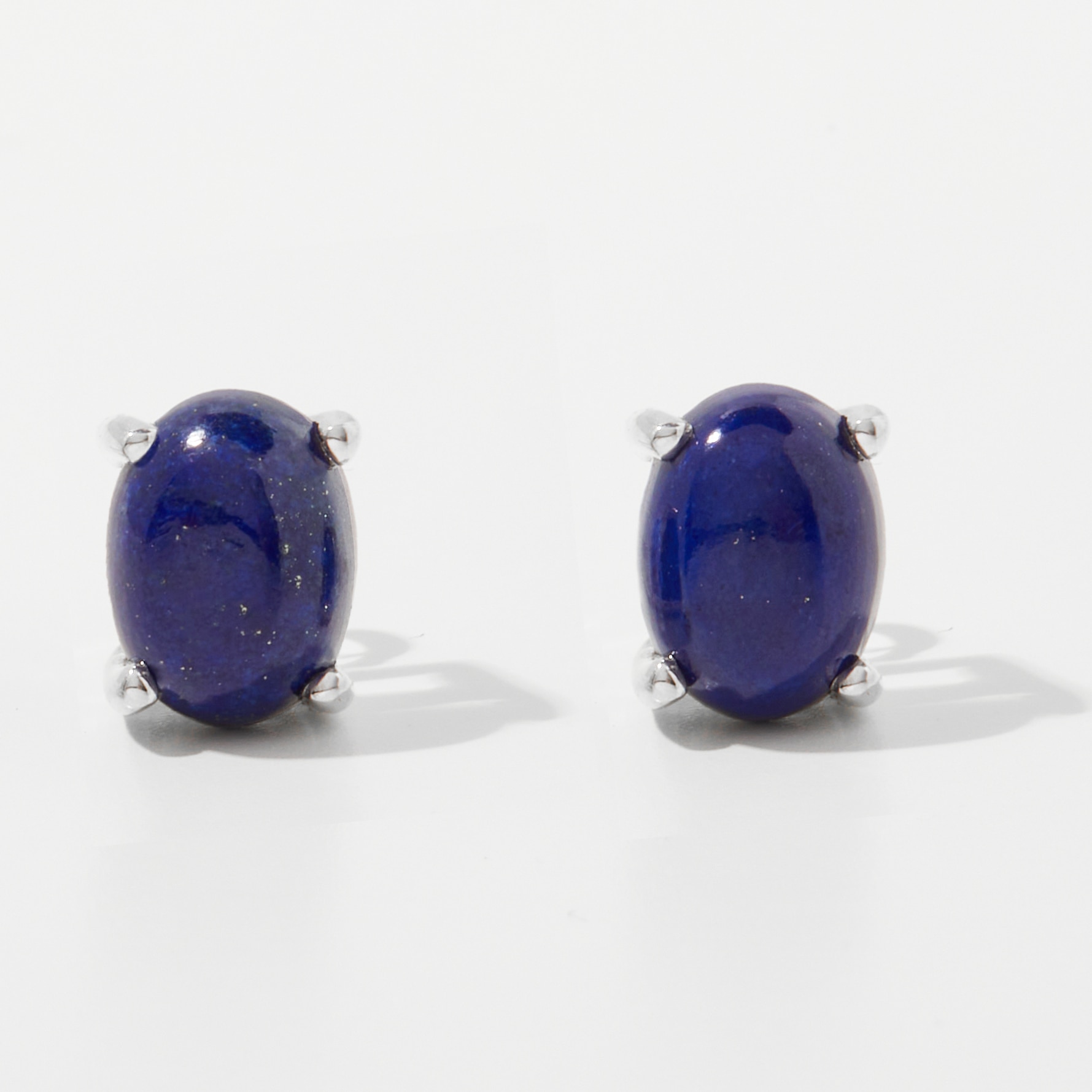 Himalayan Gems Sterling Silver Gemstone Stud Earrings - TSC.ca