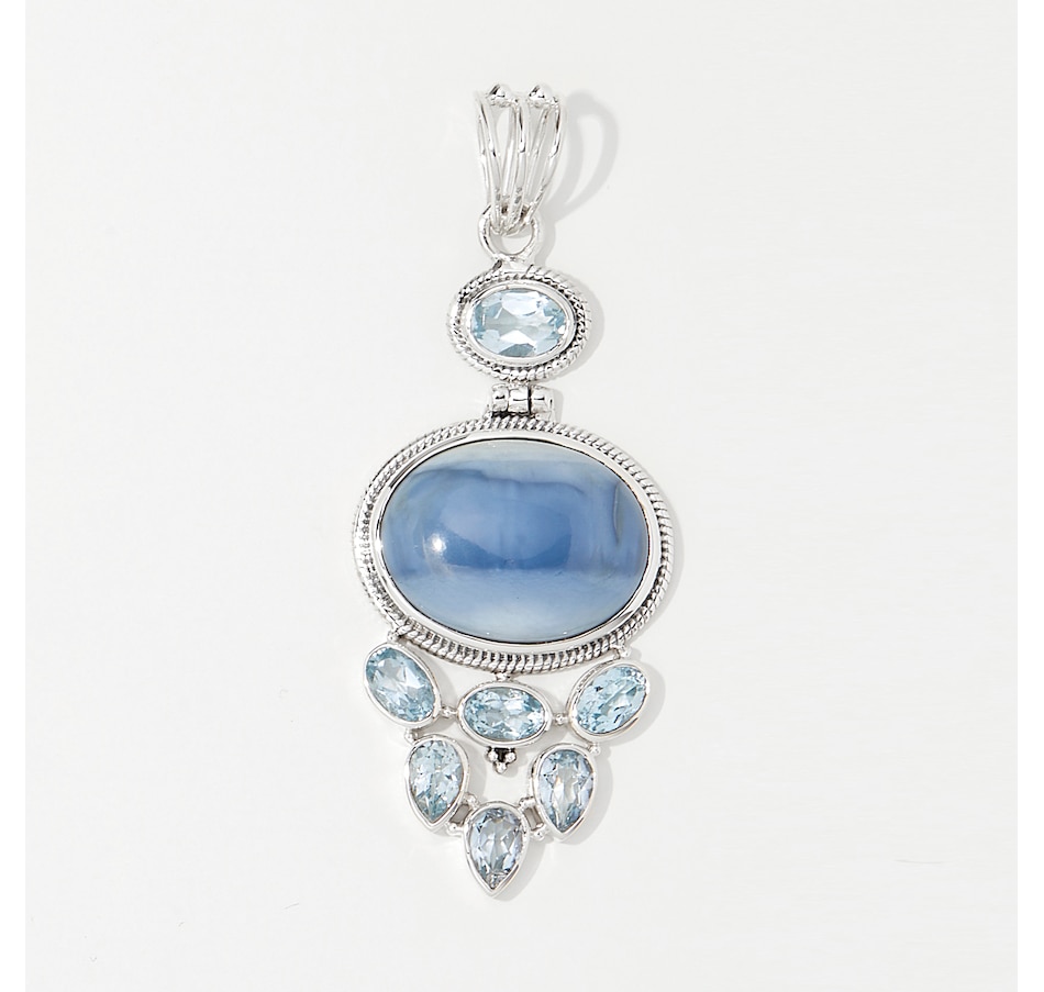 Image 213435_BOBTP.jpg, Product 213-435 / Price $109.33, Himalayan Gems Sterling Silver Gemstone Pendant from Himalayan Gems on TSC.ca's Jewellery department