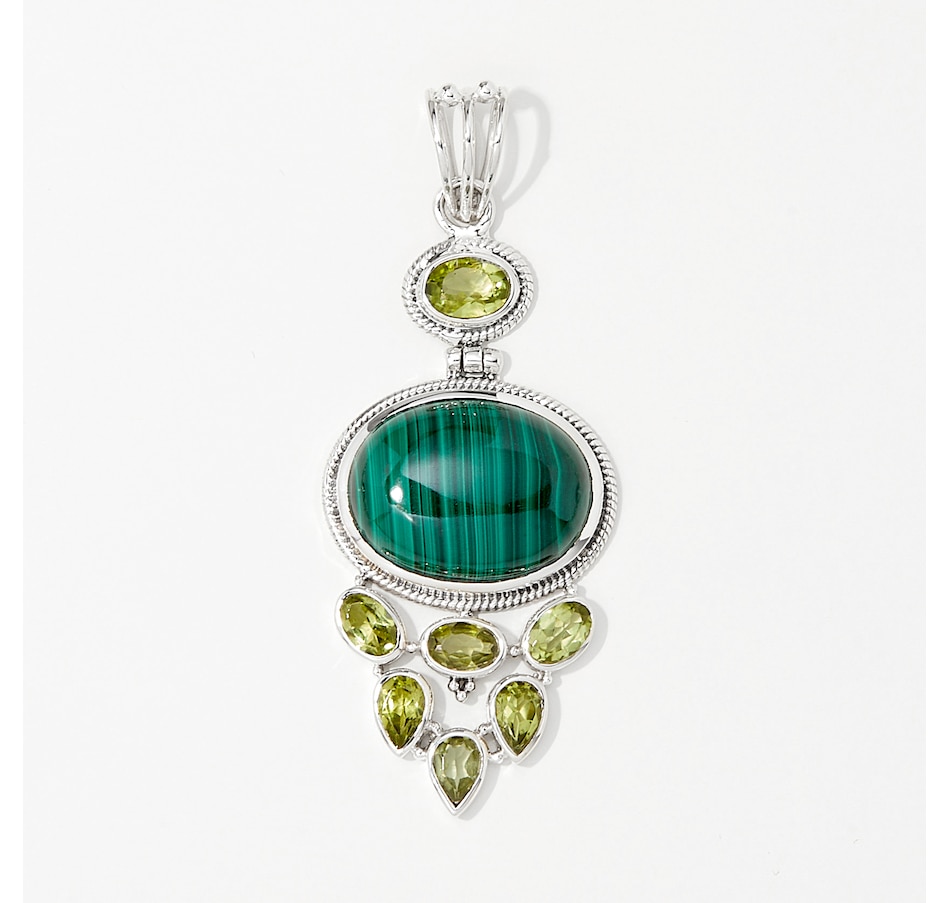 Image 213435_MALPE.jpg, Product 213-435 / Price $109.33, Himalayan Gems Sterling Silver Gemstone Pendant from Himalayan Gems on TSC.ca's Jewellery department
